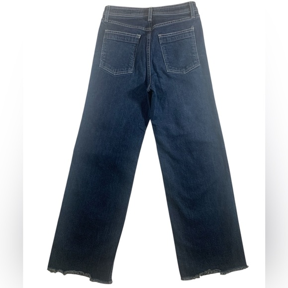 Rag & Bone Derby Jean Sz 26 Anthropologie High Rise Raw Cut Edge - Picture 5 of 8